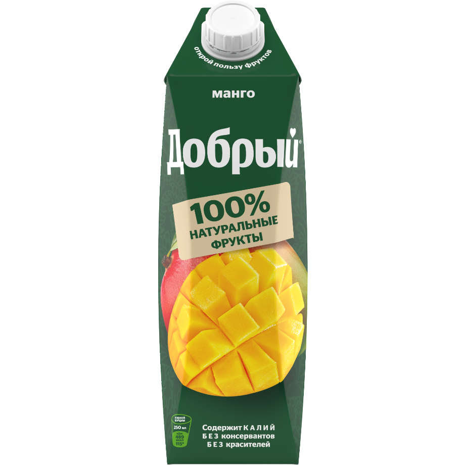 Напиток Добрый Манго Микс 1л12шт Мултон (ПУ)