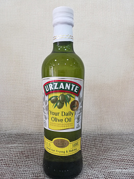 Оливковое масло "Urzante" Your Daily Olive Oil Еxtra light раф.(ст/бут) 0,5л/12шт Испания**