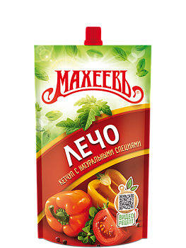 Кетчуп "Махеевъ" Лечо Гост (дой/пак) 300г/16шт Россия
