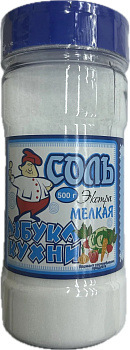 Соль Экстра "Азбука кухни" Гост (банка) 500г/10шт Россия