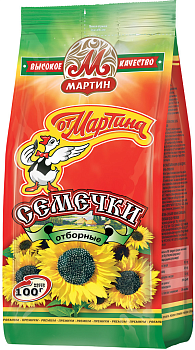 Семечки жареные "От Мартина" отборные 100г/20шт Россия