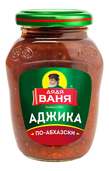 Аджика "Дядя Ваня" по-Абхазски (ст/тв) 140г/18шт Россия
